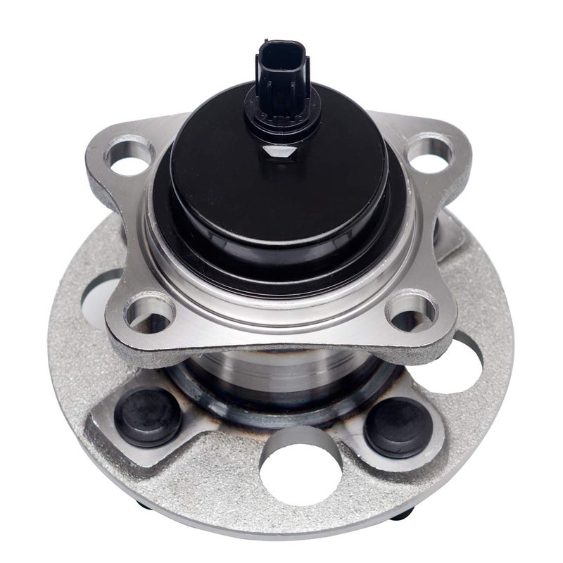 TUCAREST 512370 Rear Wheel Bearing and Hub Assembly Compatible with 2012-2019 to-yota Prius C (Not Fit Prius and Prius V), 06-14 Yaris (4-Wheel ABS) /2013 Sc-ion IQ EV Models [4 Stud Hub W/ABS] - Image 2
